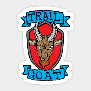 Trail Goat - Goat Rage - Emblem - Colour Sticker